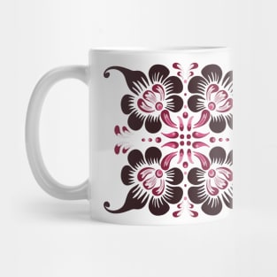 Free form flowers Mug